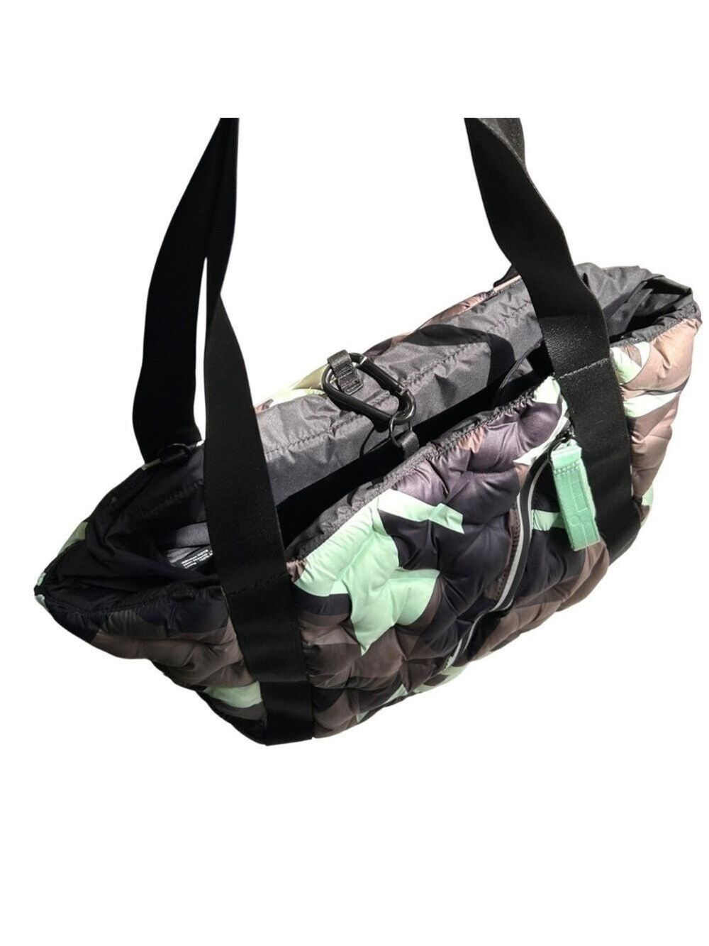 Go Dash Dot Gemma Mint Chip Puffy Tote 2 Bags! NWOT - Picture 7 of 16